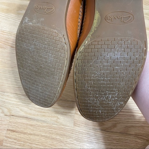 Clark’s Italy Lace Moccasin Wallabee Tan Lace Up Loafer Men’s 8 1/2 main image 7